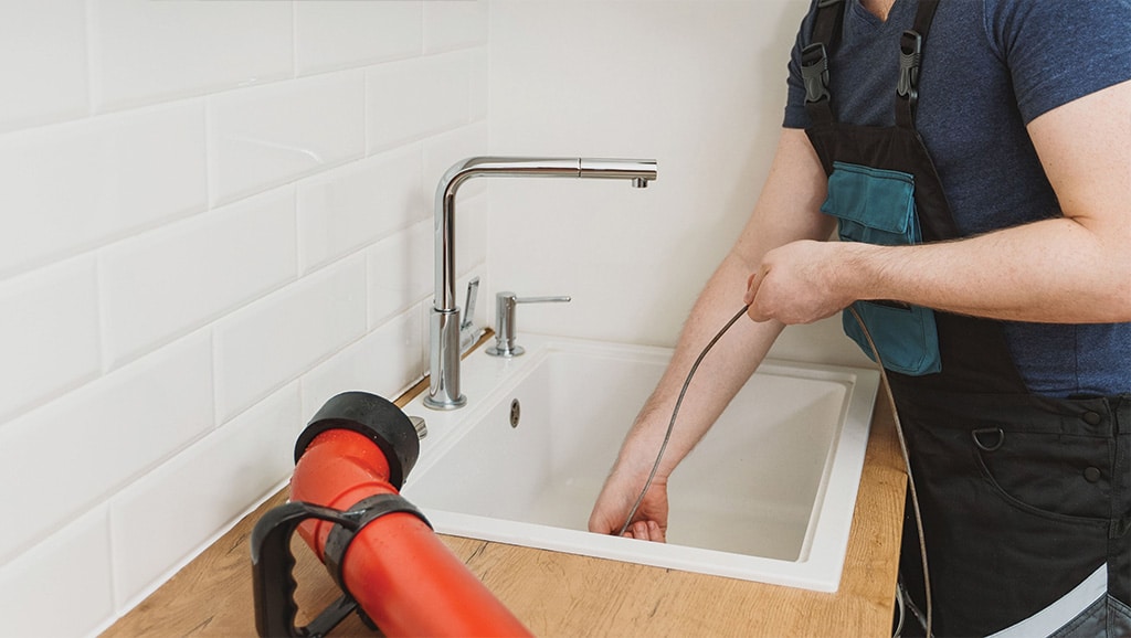 Clogged drain removal