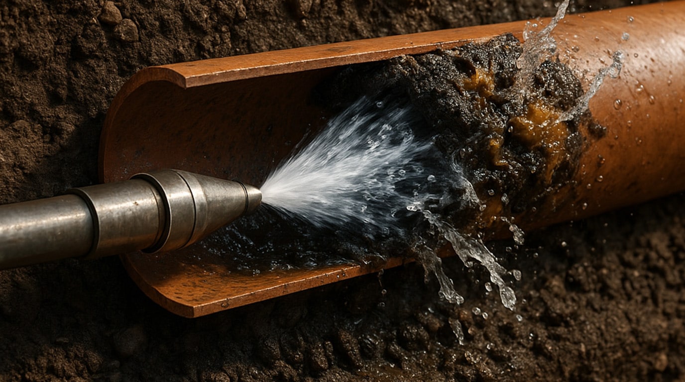 hydro jetting cleaning